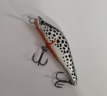 Wobbler PAN handmade, for river trout 55mm sinking