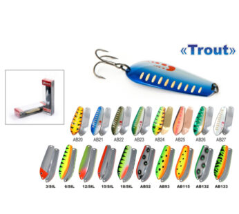 Spoon AKARA «Trout» Action SH (20 g. 75 mm. color: 3-SIL)